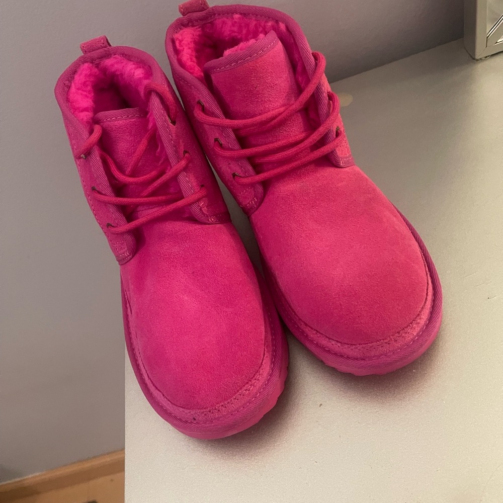 Womens UGG® Neumel Chukka Boot - Hot Pink